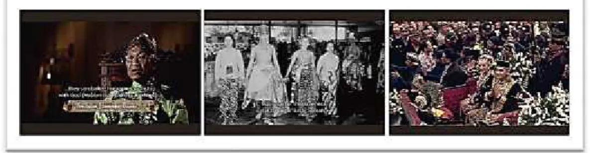 Gambar 6. Capture frame-Film Dokumenter Dhaup Ageng Kraton Yogyakarta (Sumber : Jiwa Creation Jakarta, 2014)