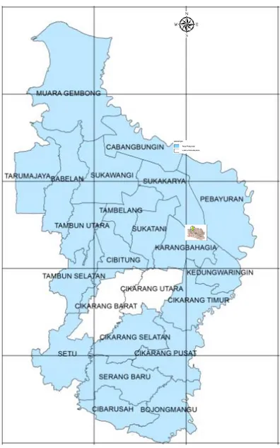 Gambar 1. Daerah area pelayanan 