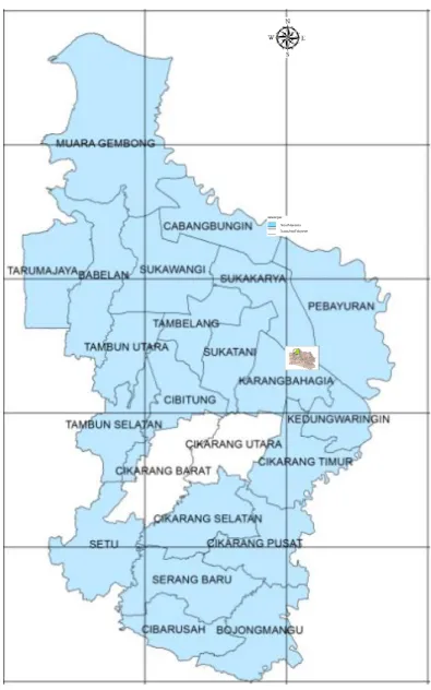 Gambar 1. Daerah area pelayanan 