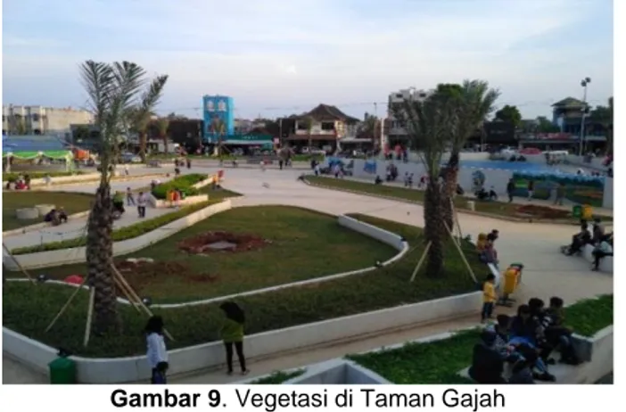 Gambar 10. Bangku Taman di Taman Gajah 