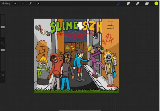 Gambar 3.7 Proses Finishing SLIME SZN 