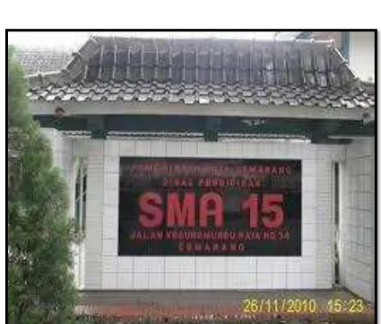 Gambar 1. Nampak depan SMA 