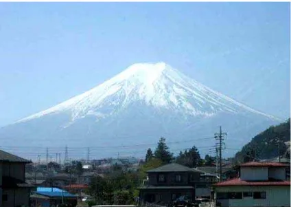 Gambar 3.10 Gunung Fuji dianggap suci oleh penduduk