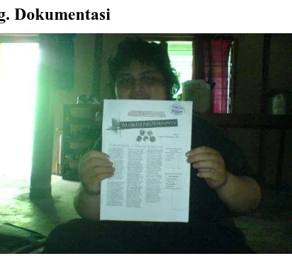 Gambar : Program Pengadaan Buletin Dusun Wirokerten 