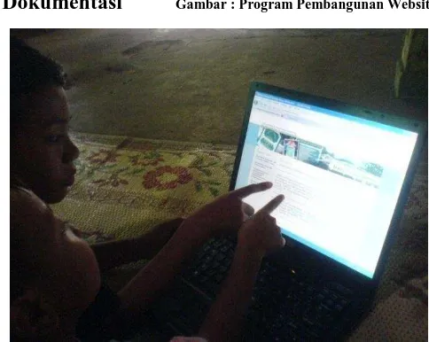 Gambar : Program Pembangunan Website Dusun Wirokerten 