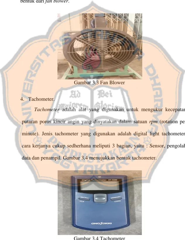 Gambar 3.3 Fan Blower 