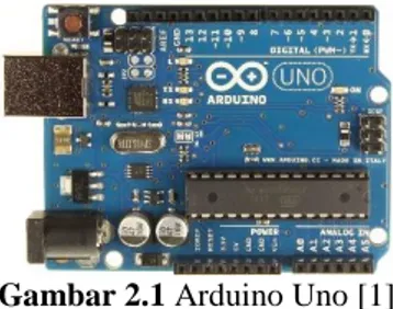 Gambar 2.1 Arduino Uno [1]  2.1.1   ATMega 328 