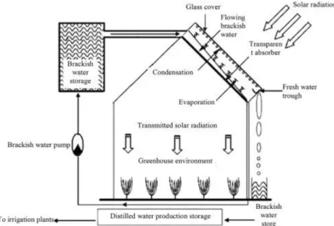 Gambar 2.9 Solar distilation water 