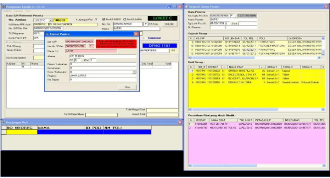 Gambar 4.5 Input resep 