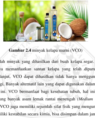 Gambar 2.4 minyak kelapa murni (VCO) 