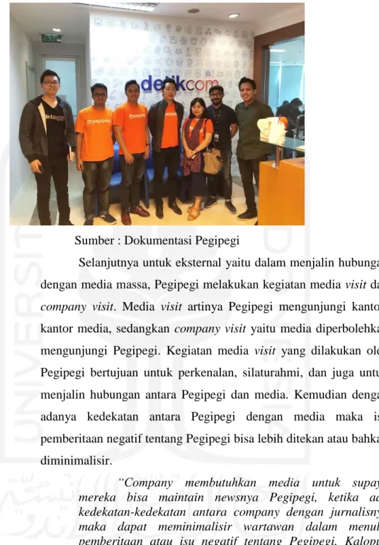 Gambar 3.4 Media Visit Pegipegi 