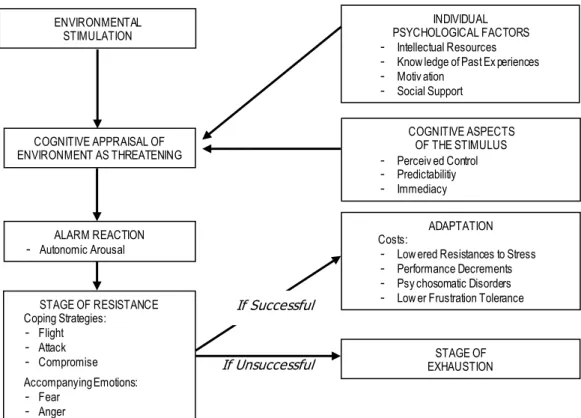 Gambar 1 The stress model 