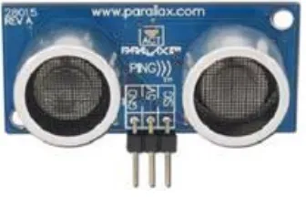 Gambar 2.5  Sensor  Ultrasonik ping parallax 