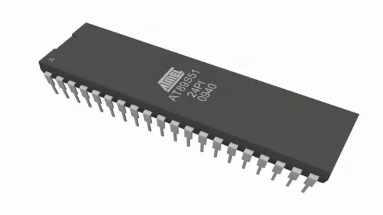 Gambar 2.3 Bentuk fisik mikrokontroller AT89S51 