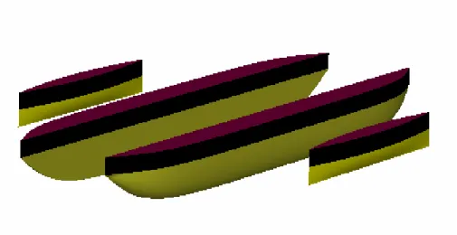 Gambar 4.1. Pemodelan struktur PLTAL dengan Maxsurf tampak isometri  4.2  Validasi Model 