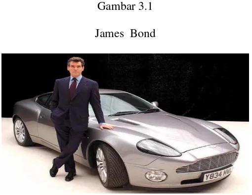 Gambar 3.1 James  Bond 