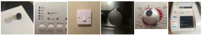 Figure 8-2. A few physical controls from around a house (Photos from the author) 