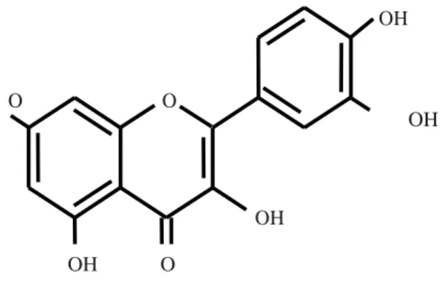 Gambar 2.2 : Kerangka C 6 -C 3 -C 6 Flavonoid