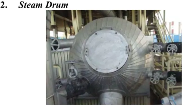 Gambar 2.5 Steam Drum pada Boiler Unit 3 PT. PJB UP Gresik 