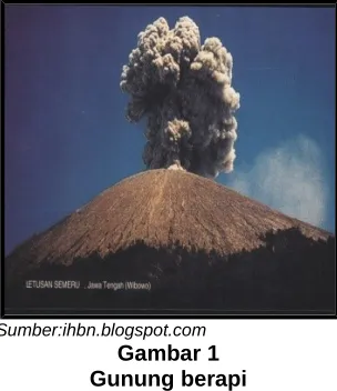Gambar 1Gunung berapi