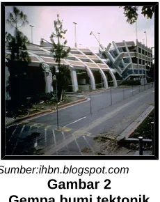 Gambar 2Gempa bumi tektonik