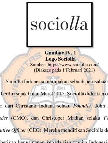 Gambar IV. 1  Logo Sociolla 