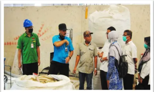 Gambar 3.8 Kunjungan Tim BI Banjarbaru Ke PT SNI 