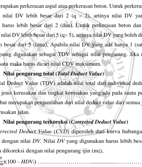 Gambar 1.5 Grafik Nilai Pengurang Sungkur (kiri) dan Retak Pinggir (kanan)  (Hardiyatmo 2015) 