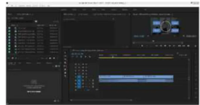 Gambar 3.9. Pengerjaan Video 4DX  