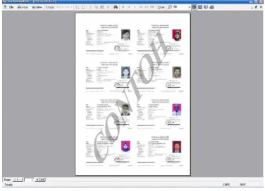 Gambar 3.6 Form Preview KTP 
