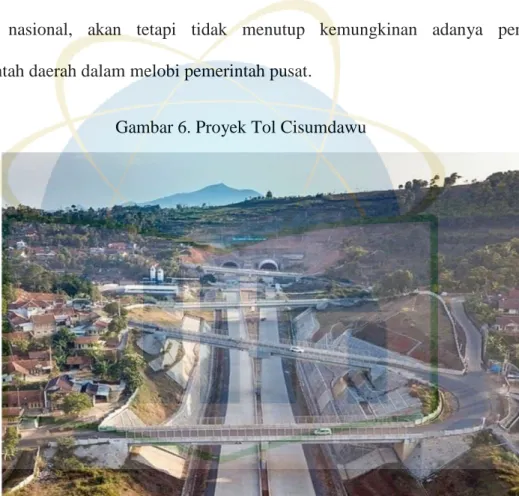 Gambar 6. Proyek Tol Cisumdawu