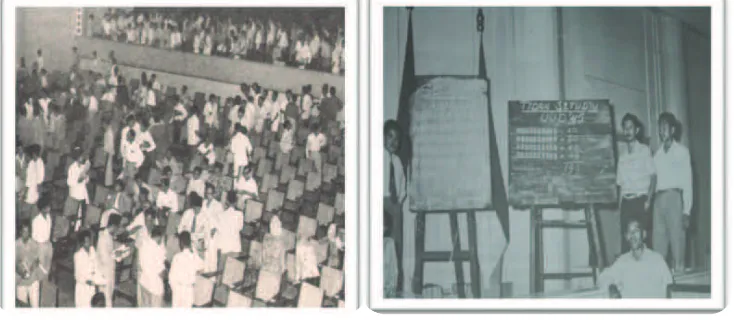 Gambar 1.3 Suasana sidang Konstituante setelah pemungutan suara terakhir tanggal 2 Juni 1959.