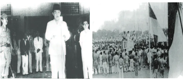 Gambar 6.1 Peristiwa Proklamasi Kemerdekaan Republik Indonesia
