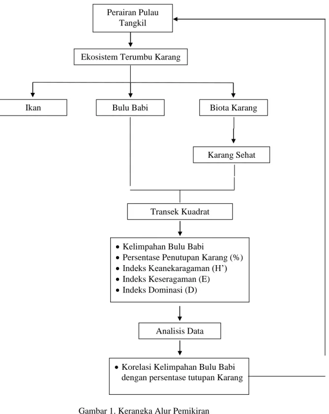 Gambar 1. Kerangka Alur Pemikiran Perairan Pulau 