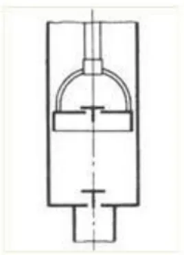 Gambar 2.10  Pompa Torak Silinder Tunggal  (Sumber : William dan Arthur, 1990) 