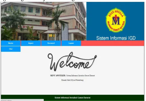 Gambar 7 Menu Utama Dokter 