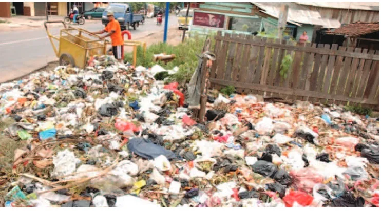 Gambar 2.2 Sampah dari berbagai aktivitas penduduk