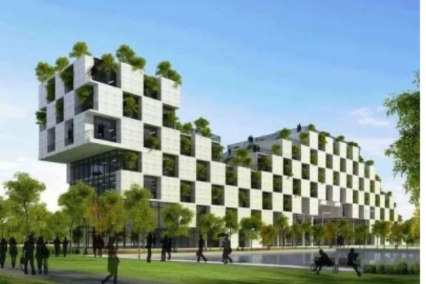 Gambar 1 Bangunan Beradaptasi Dengan Lingkungan  Sumber: arsitektur.com, 2020 