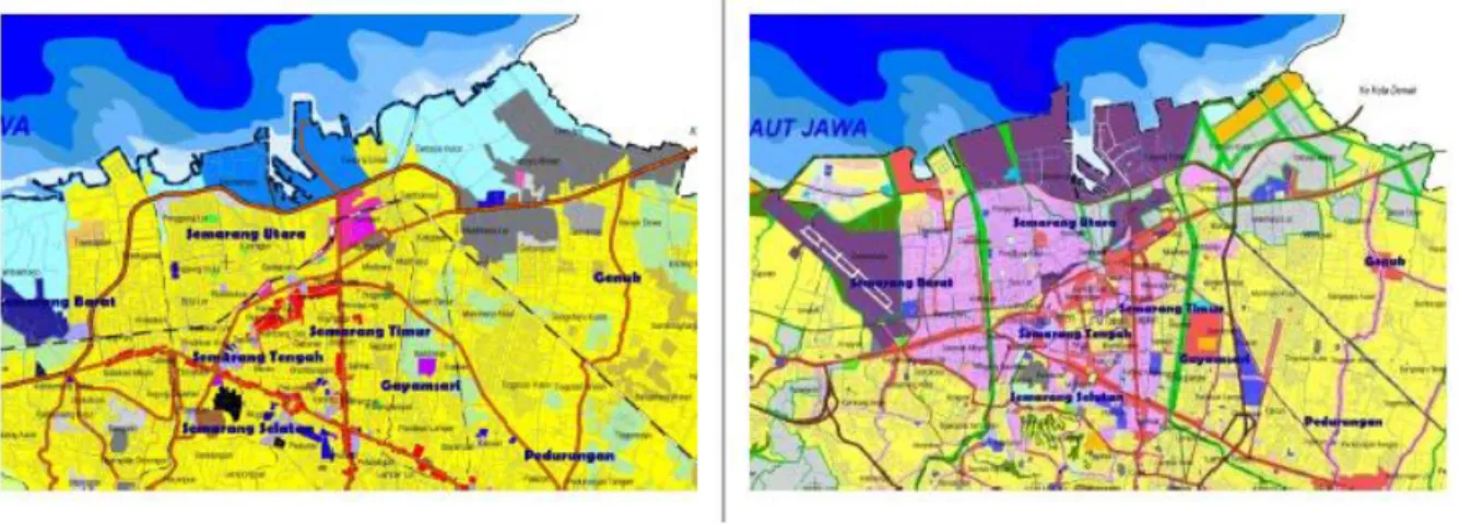 Gambar I.1. Peta Kota Semarang   (sumber: PemKot Semarang) 