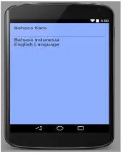 Gambar 4.8  tampilan android