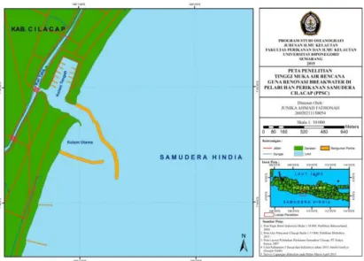 Gambar 1. Lokasi Penelitian  Materi dan Metode 