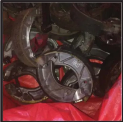 Gambar 3.8 Kampas Rem Sepeda Motor 