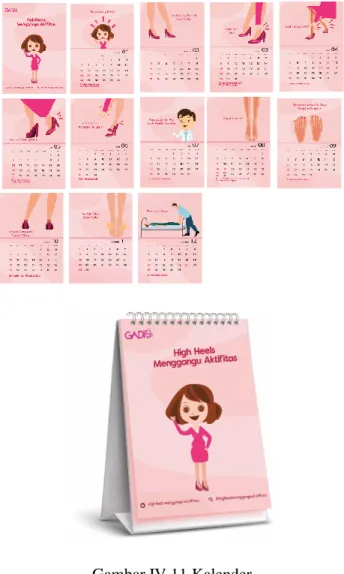 Gambar IV.11 Kalender  Sumber : Data Pribadi  (Diambil pada 22 Juli 2019) 