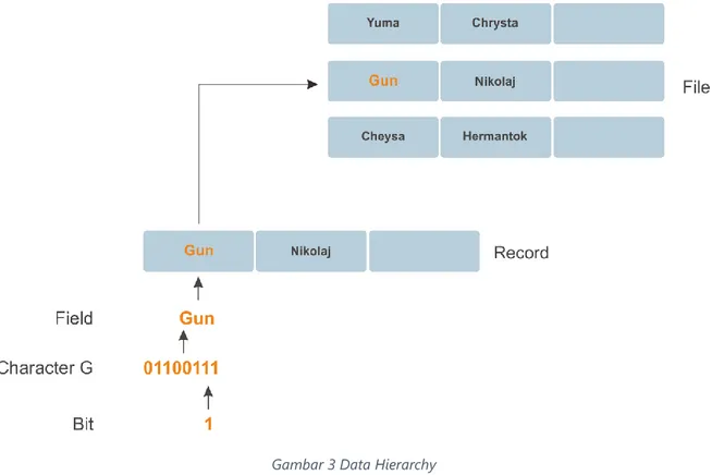 Gambar 3 Data Hierarchy 