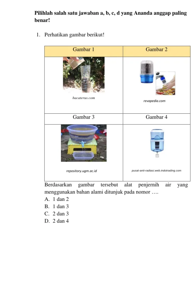 Gambar 1  Gambar 2 