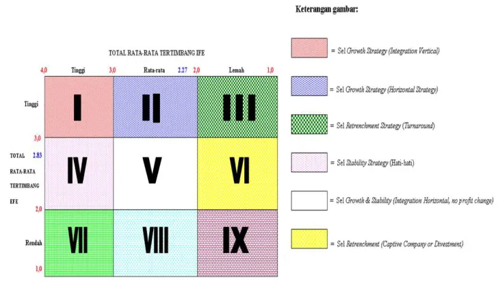 Gambar 2.1 IE Matriks 