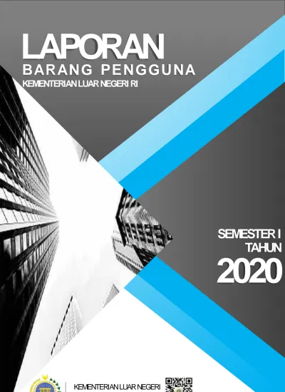 LAPORAN B A R A N G P E N G G U N A KEMENTERIAN LUAR NEGERI RI SEMESTER ...