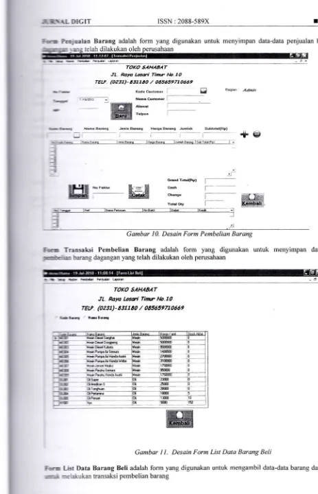 Gambar I l. Desain Form List Data Barang Beli