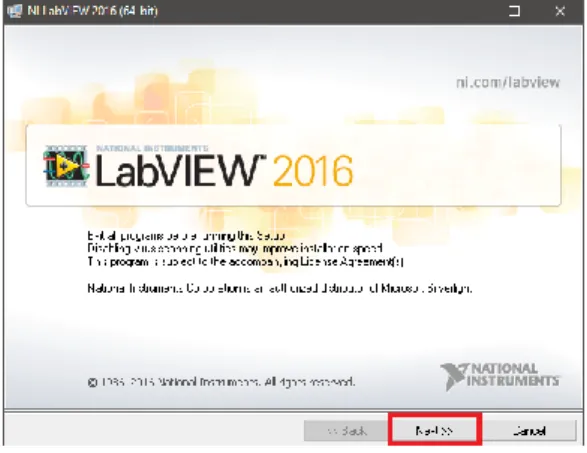 Gambar 3. 27 Setup Labview 