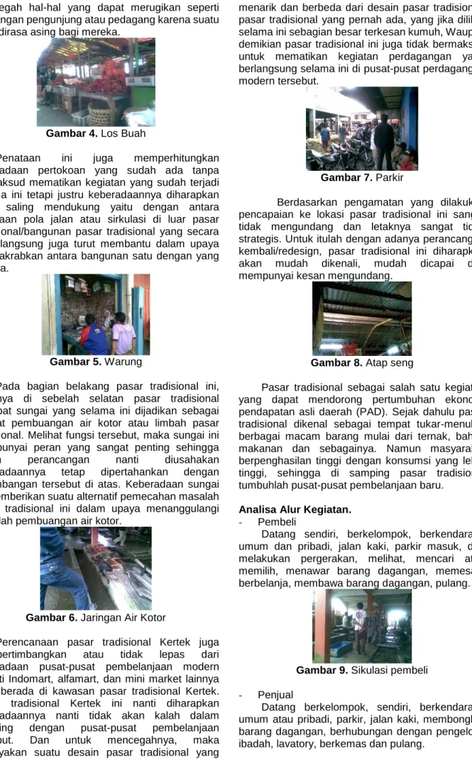 Gambar 4. Los Buah  